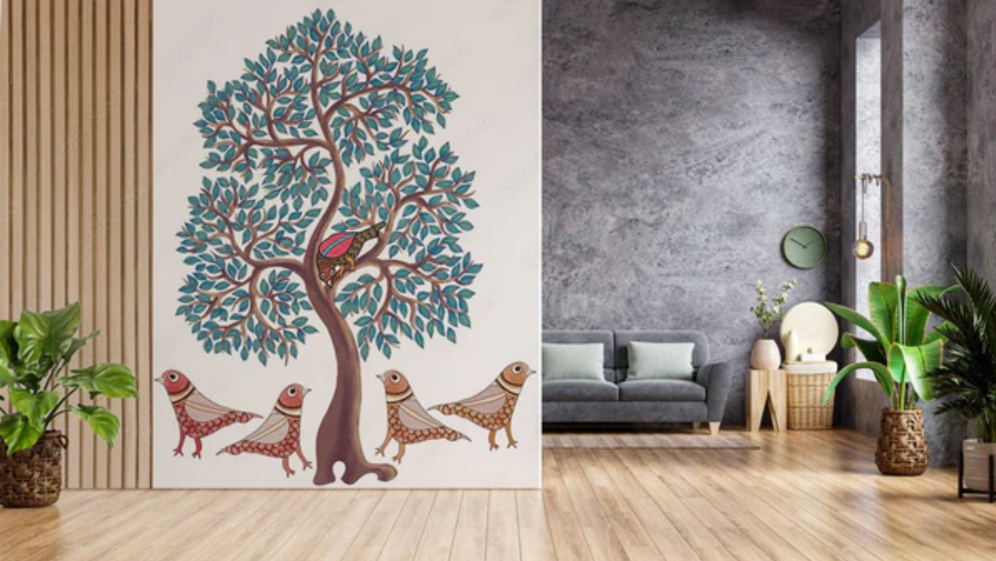 madhubani wall paper