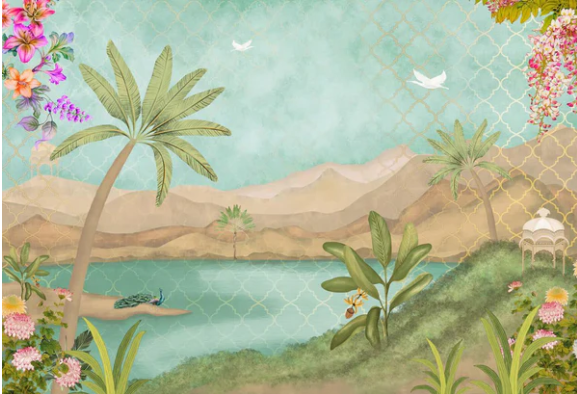 indian river wall paper