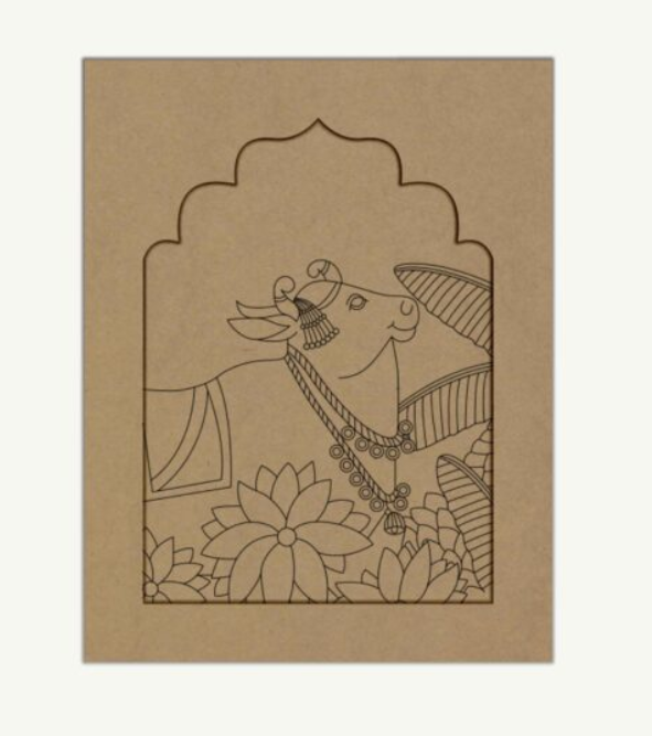 MDF Premarked pichwai art