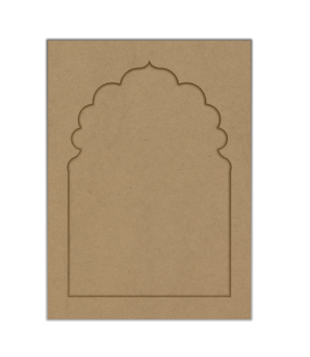 MDF Plain Jharokha - D1