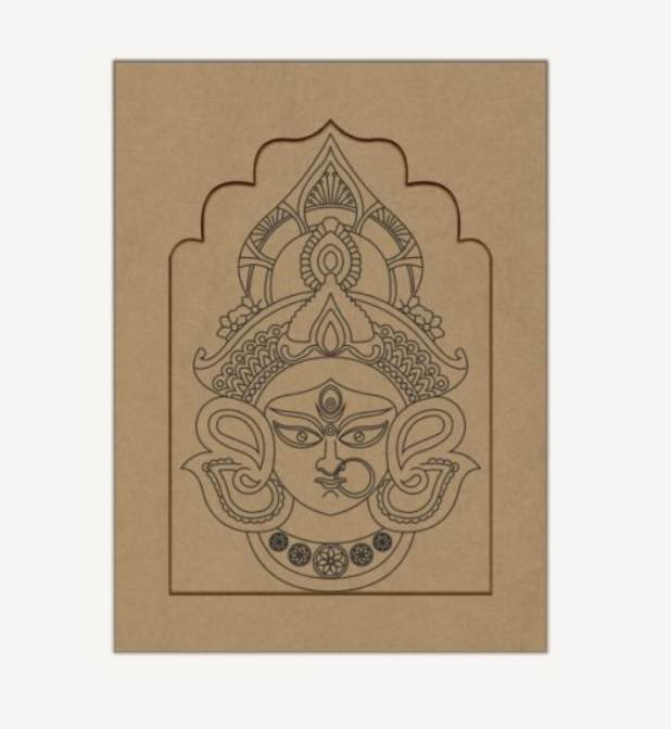 MDF Premarked maa durga