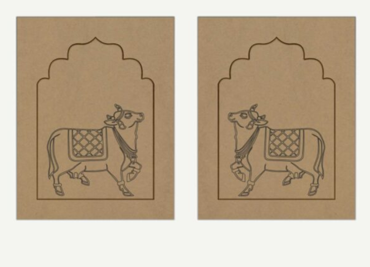 MDF Premarked pichwai art