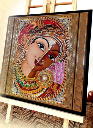 artanareeshwar tanjore art