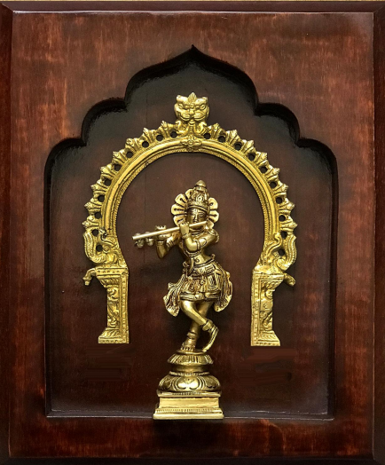 krishna brass decor