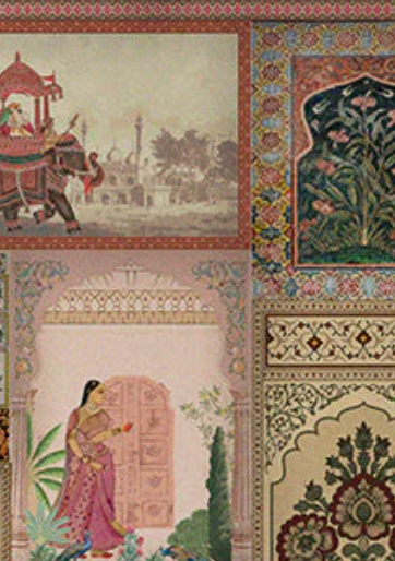 indian wall paper