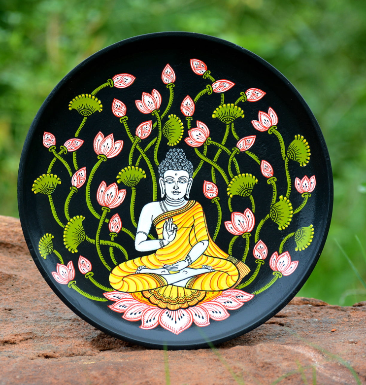 meditative buddha decor