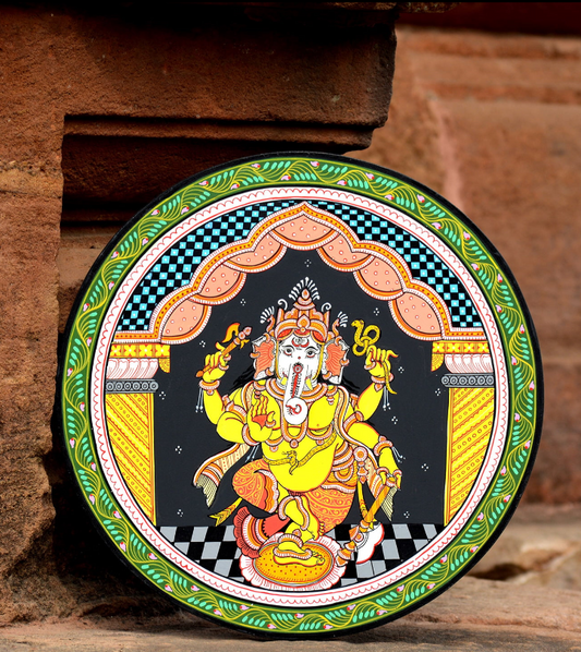 ganesha wall plate