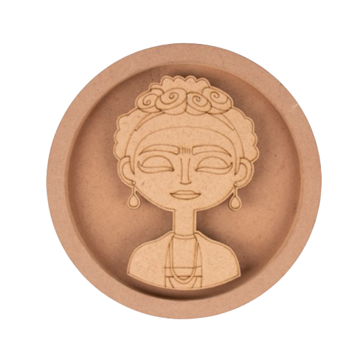 meditative Buddha mdf cutout