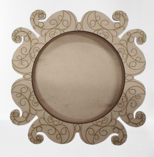 india inspired decorative mdf plate