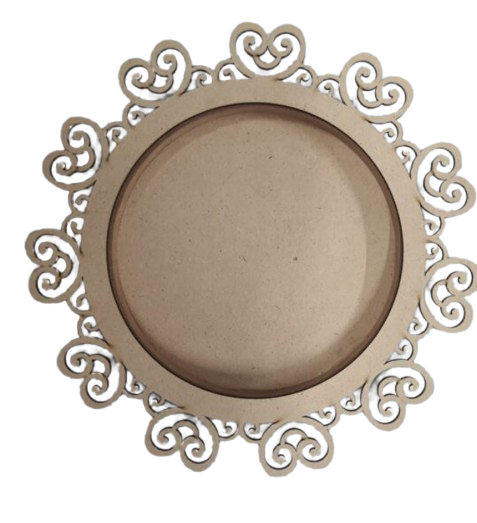 mdf decorative plate