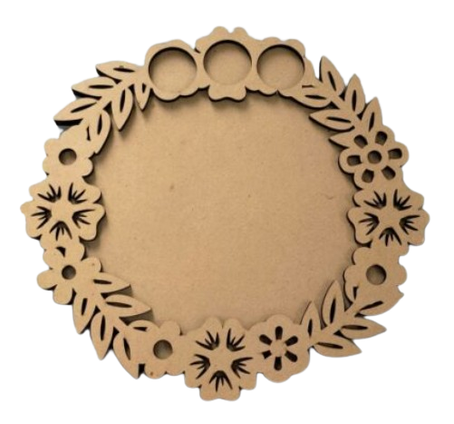 mdf cutout decorative plate