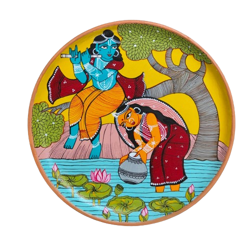 Radha Krishna wall decor