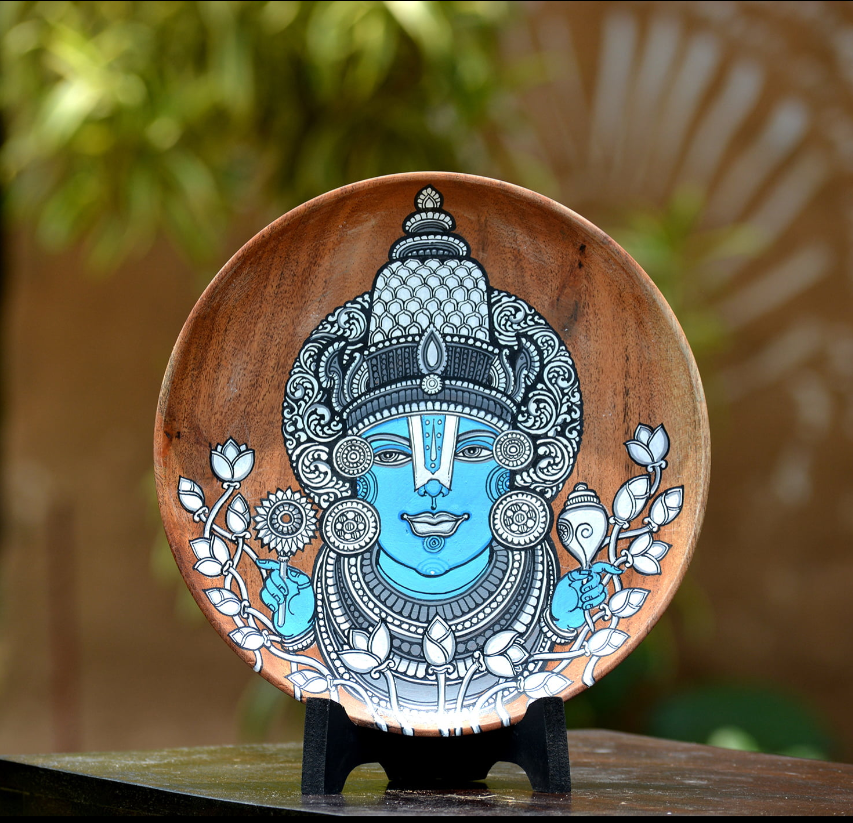 lord Bishnu wall art