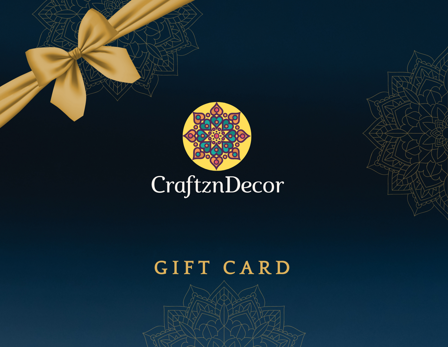 CraftznDecor E-Gift Card: The Perfect Gift for Every Occasion