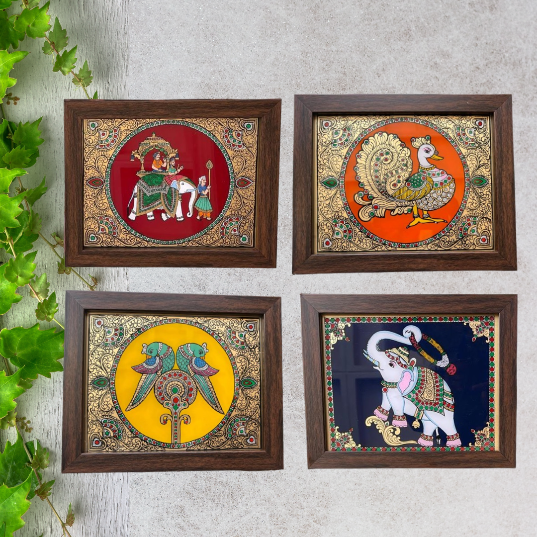 Indian wall decor set